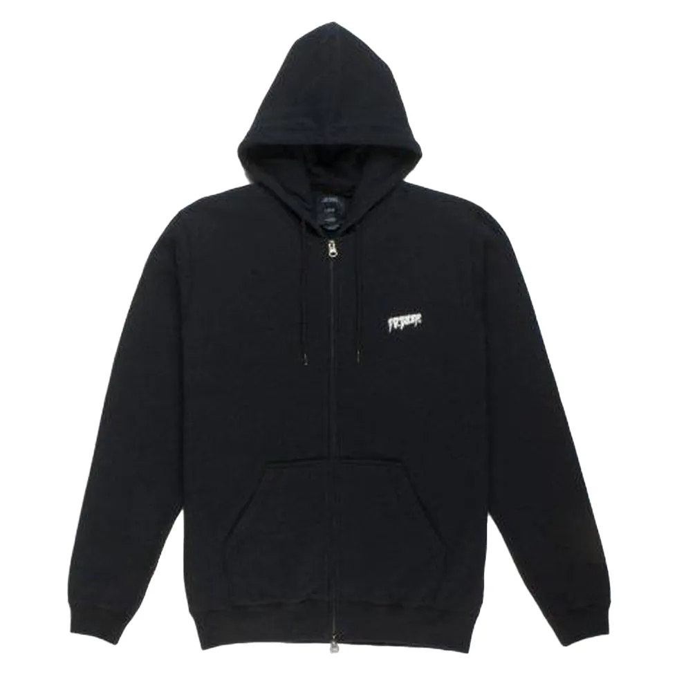 10.DEEP SOUND & FURY ZIP HOODIE // BLACK