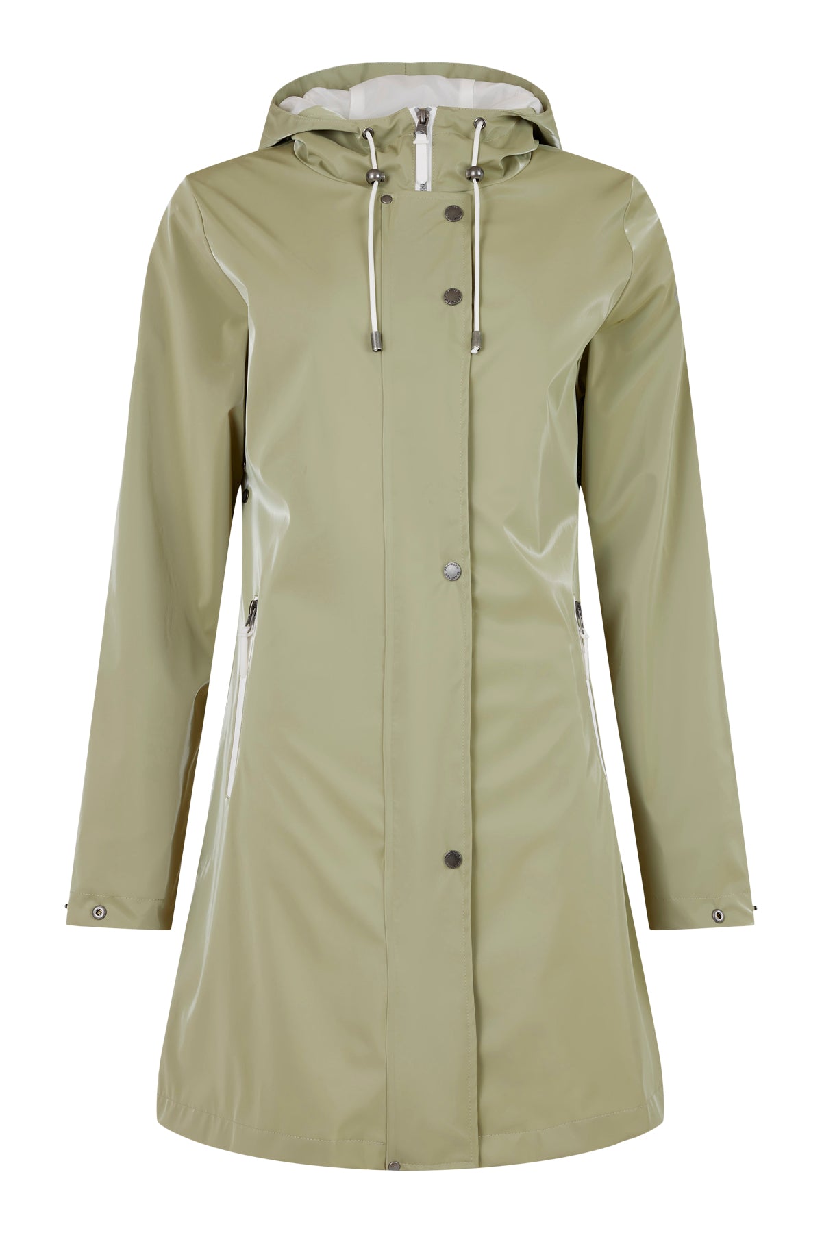 675- Sage Green Raincoat- Frandsen