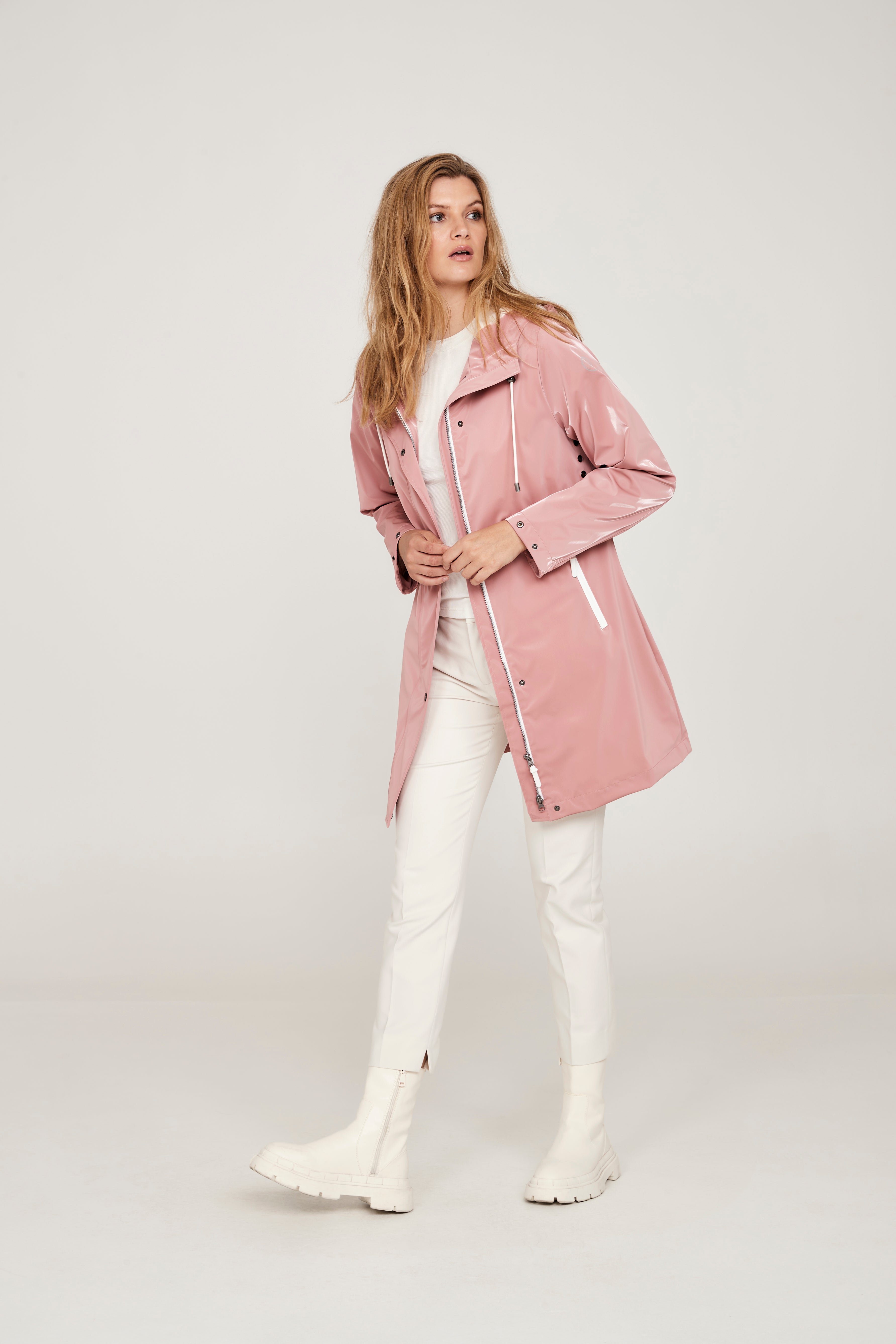 675- Sugar Pink Raincoat- Frandsen