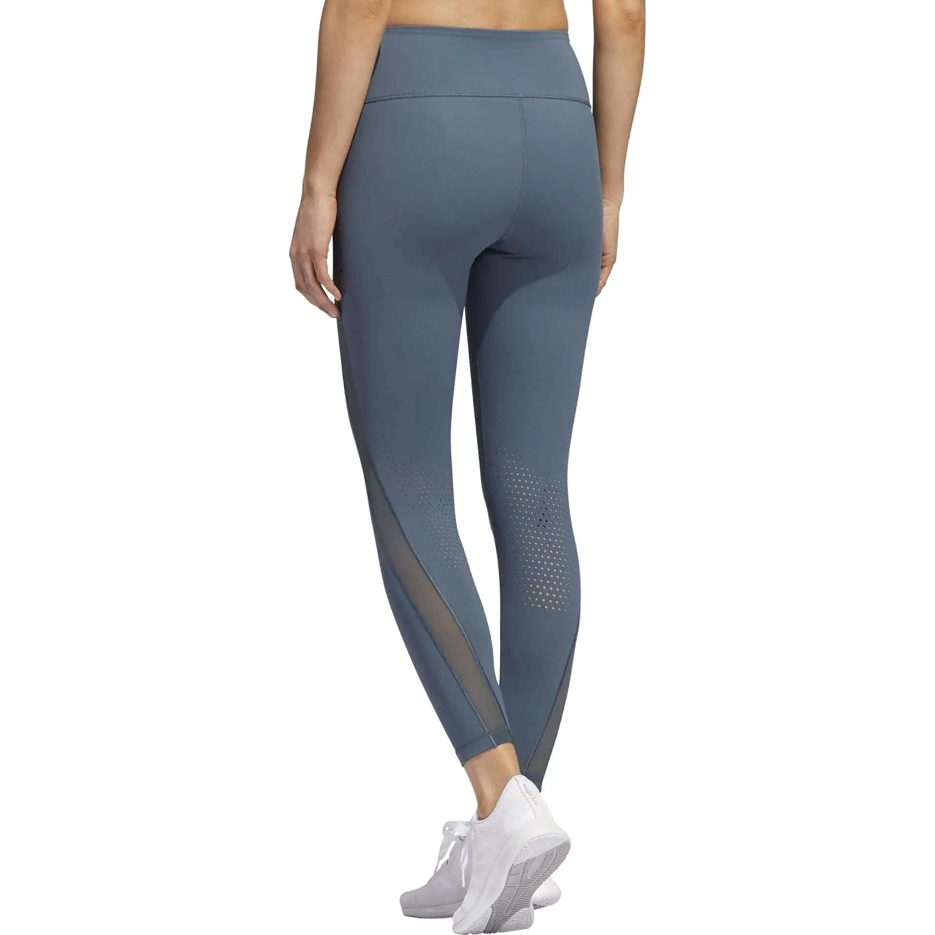 adidas AlphaSkin HEAT.RDY High Rise Womens 7/8 Training Tights - Blue