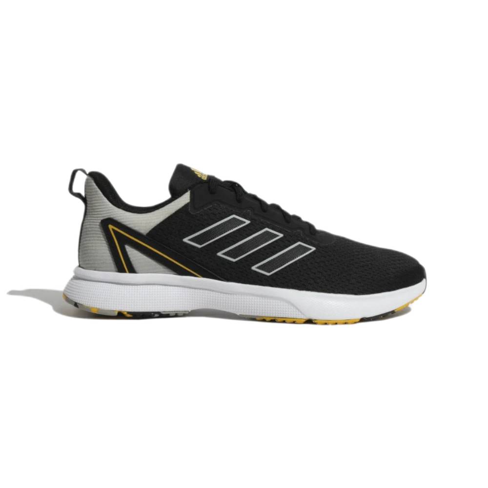 Adidas Men's Seize The Street Running Shoe (Core Black/Stone/Active Gold)