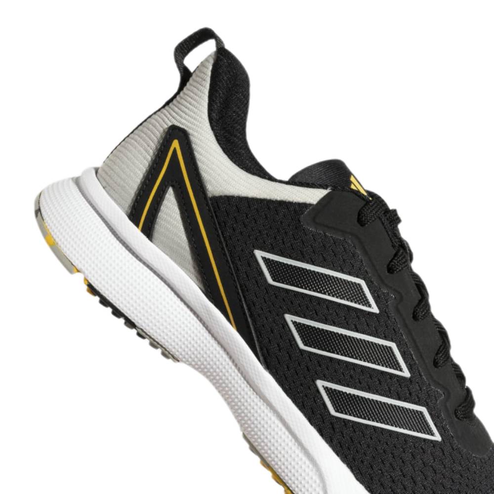 Adidas Men's Seize The Street Running Shoe (Core Black/Stone/Active Gold)