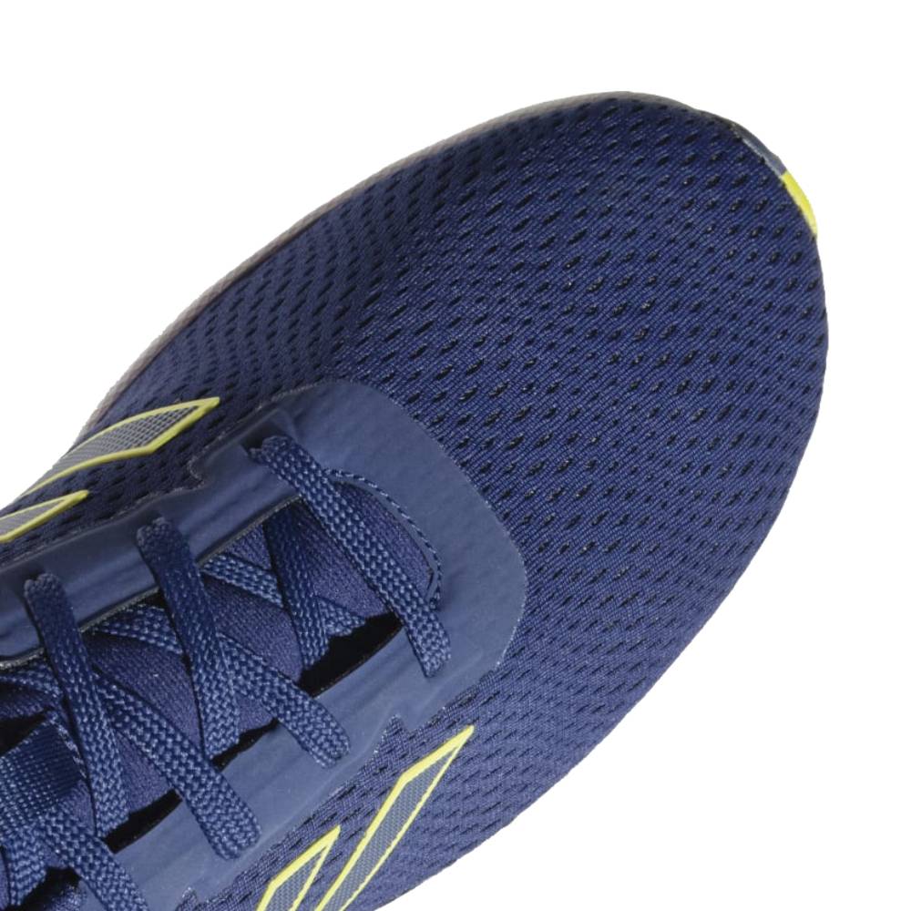 Adidas Men's Seize The Street Running Shoe (Night Sky/Acid Yellow)