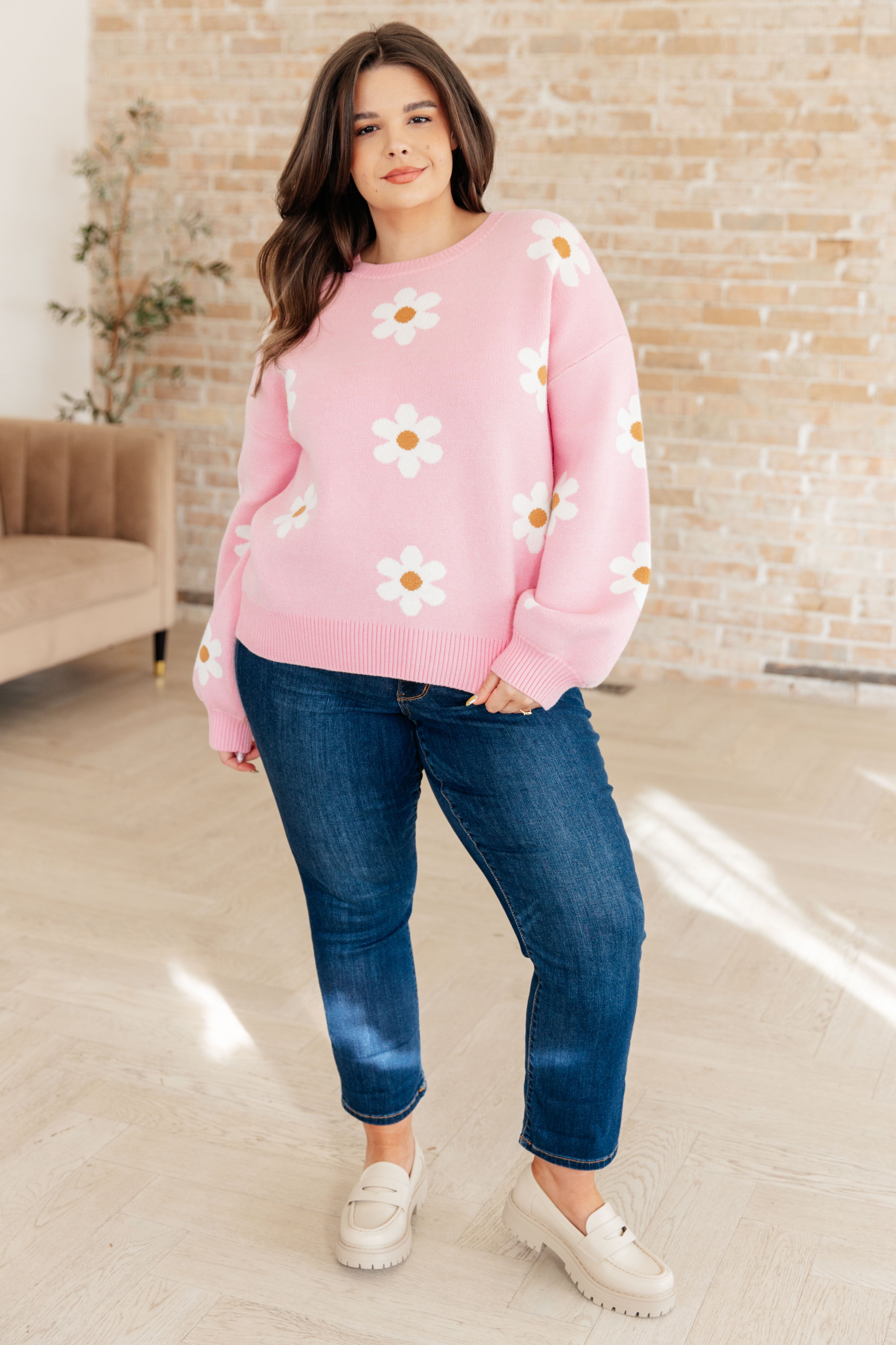 Arlette Floral Sweater