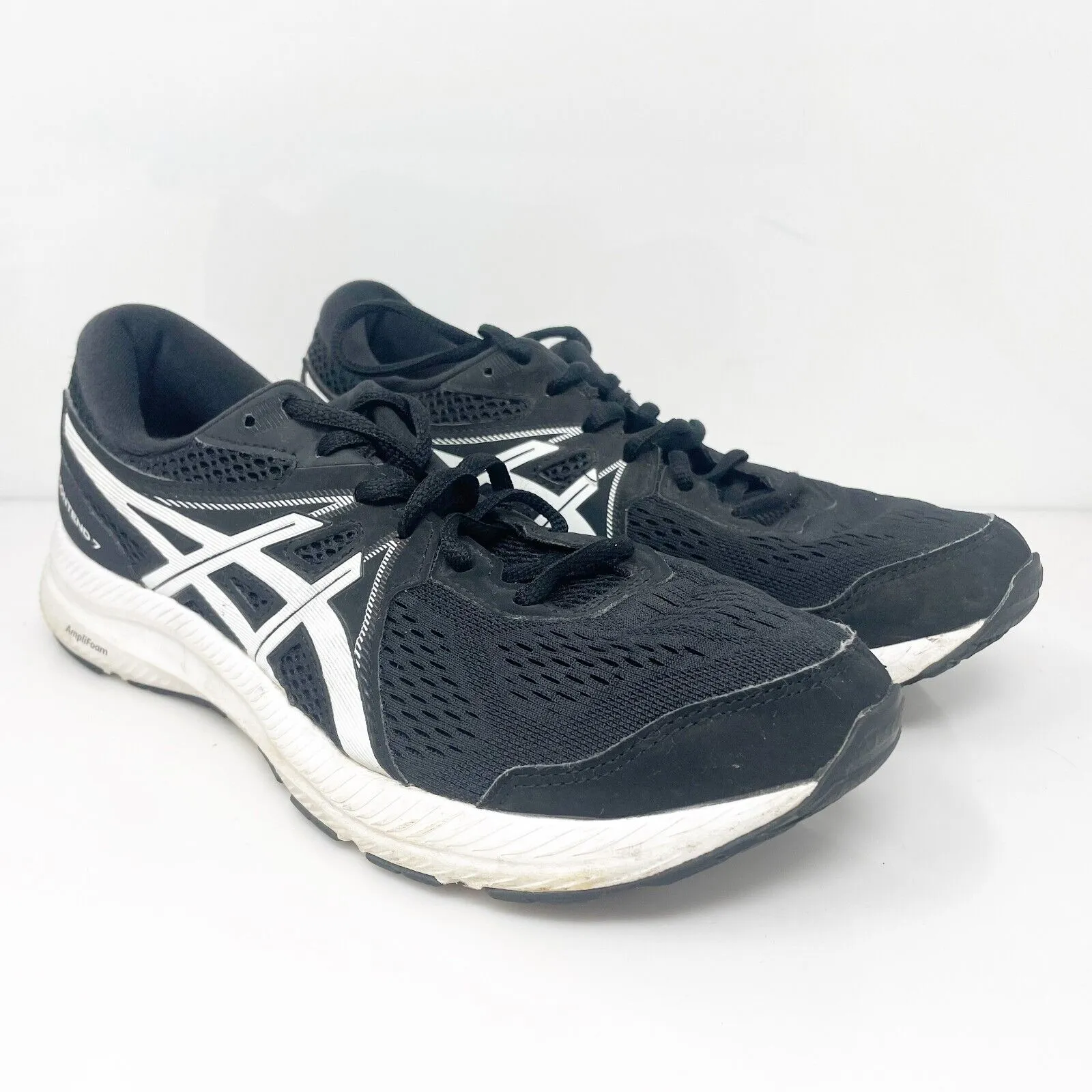 Asics Mens Gel Contend 7 1011B040 Black Running Shoes Sneakers Size 8