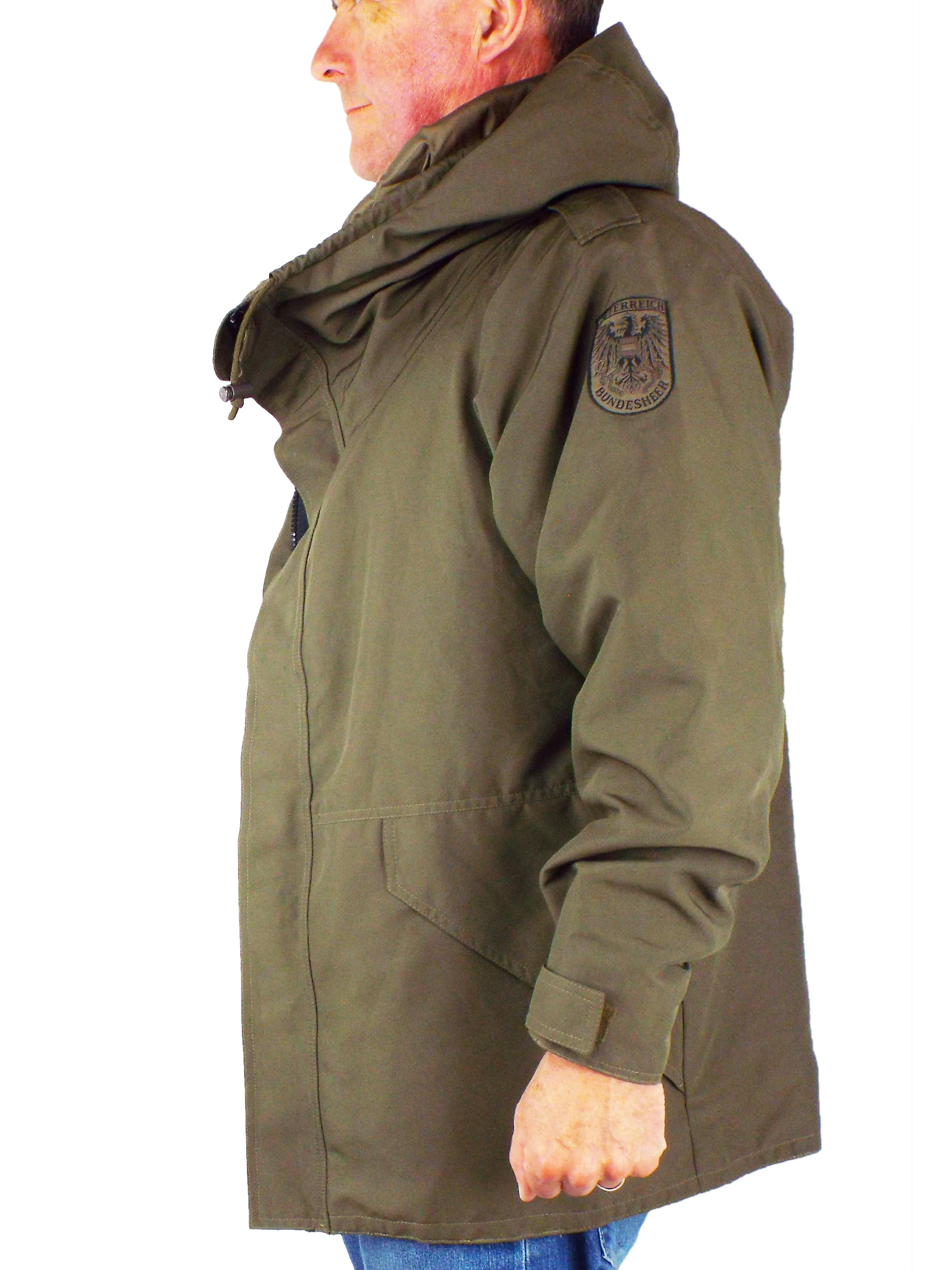 Austrian Army Alpine Parka - Multi-layer Gore-Tex Mountain Parka - DISTRESSED