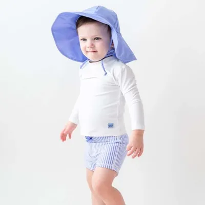 Baby Boys' RuggedButts Solid Swim Rashguard