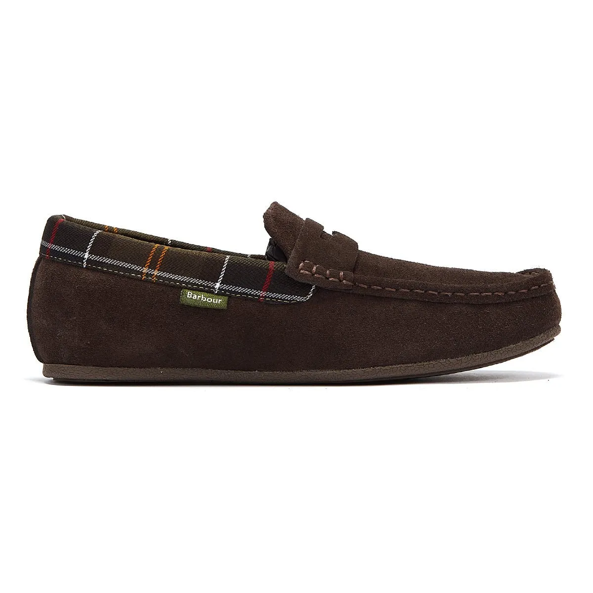 Barbour Men's Porterfield Slippers in Brown