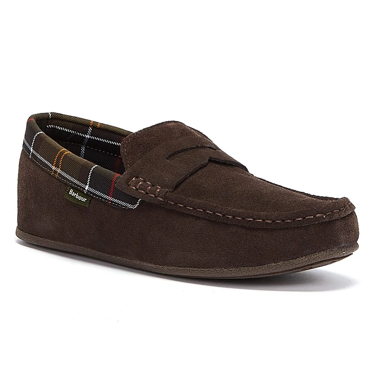 Barbour Men's Porterfield Slippers in Brown