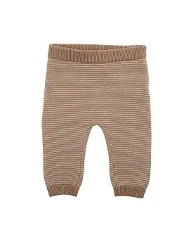 Bebe Caramel Stripe Knit Pants