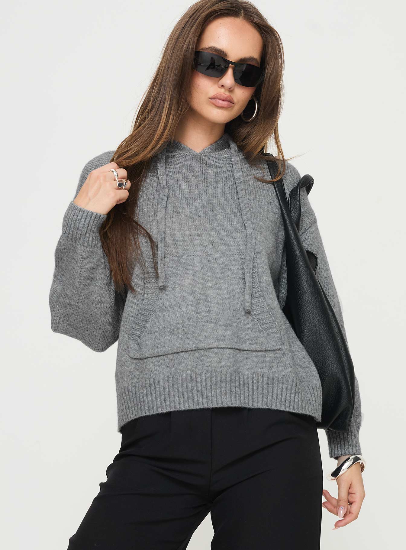 Beltran Jumper Charcoal Marle