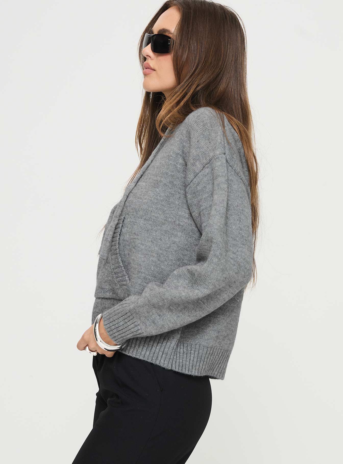 Beltran Jumper Charcoal Marle