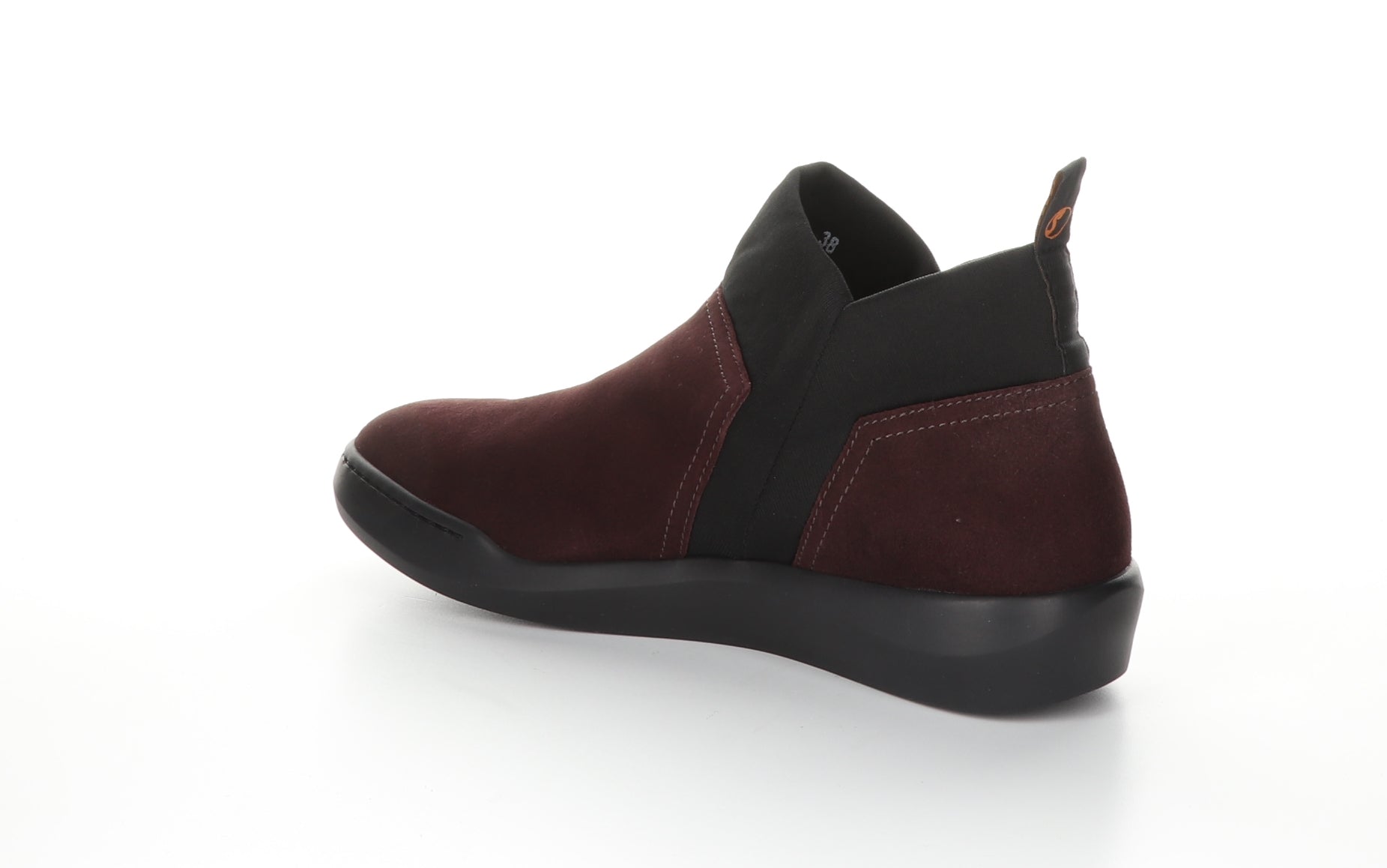 BELU598SOF WINE Elasticated Ankle Boots