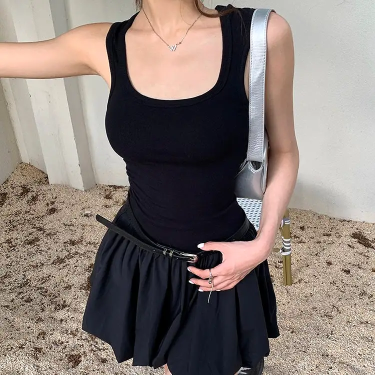 Black Tank Tulle Dress