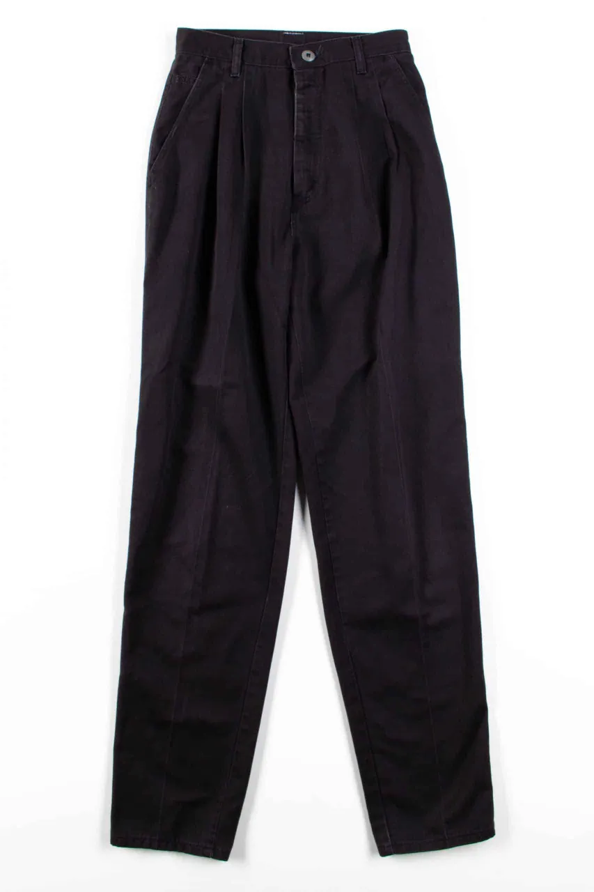 Black Wrangler High Waisted Pants (sz. 6x34)