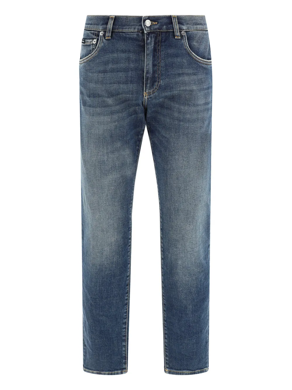 Blue Wash Jeans - Blue