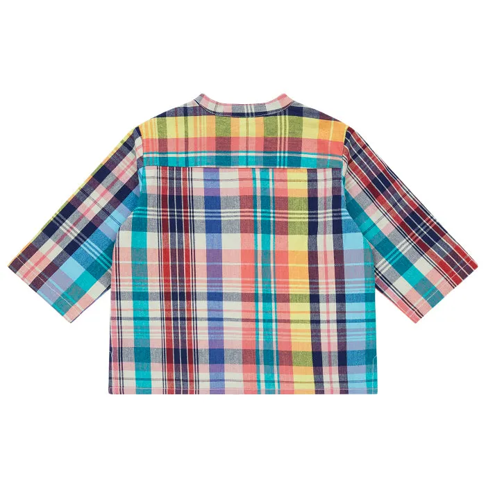 Bonton Baby Inter Blouse Madras Check