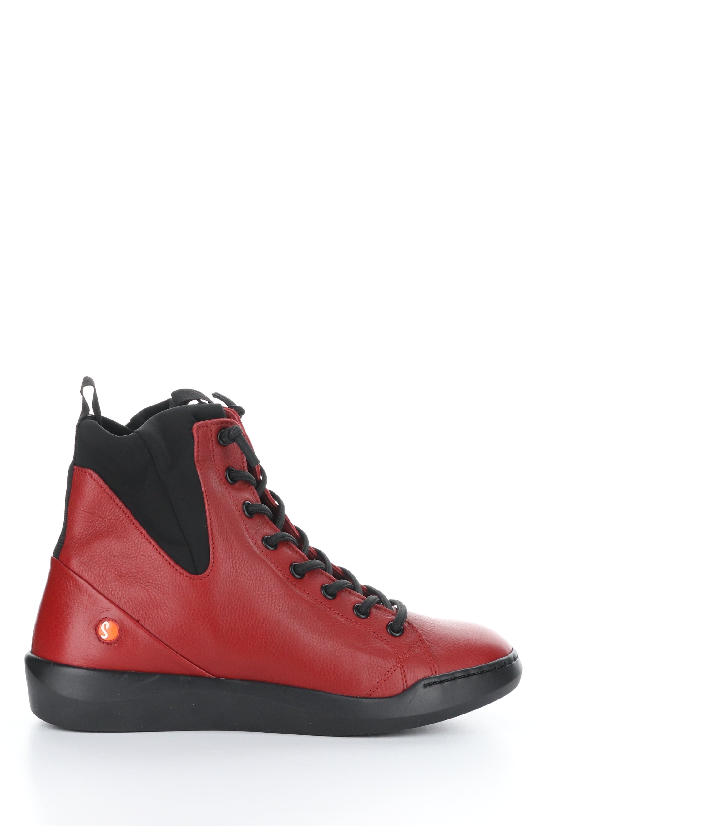 BUCK698SOF 002 RED/BLACK Hi-Top Boots