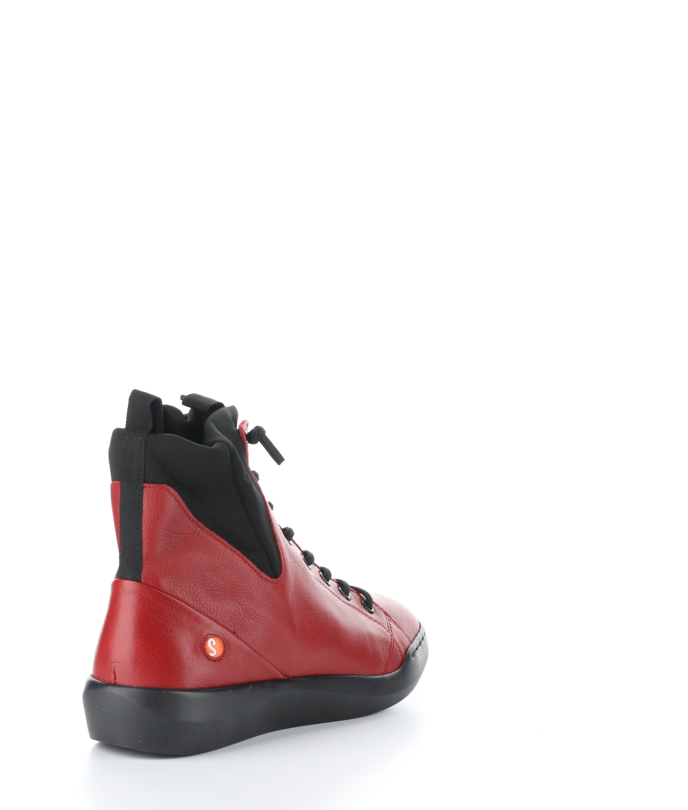 BUCK698SOF 002 RED/BLACK Hi-Top Boots