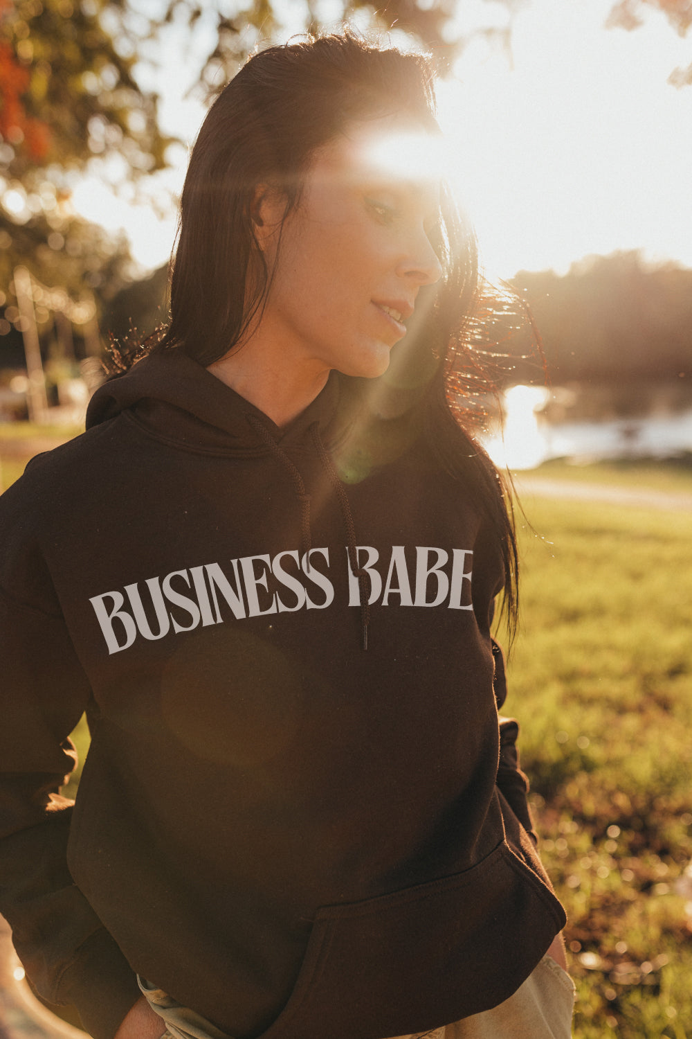 BUSINESS BABE hoodie