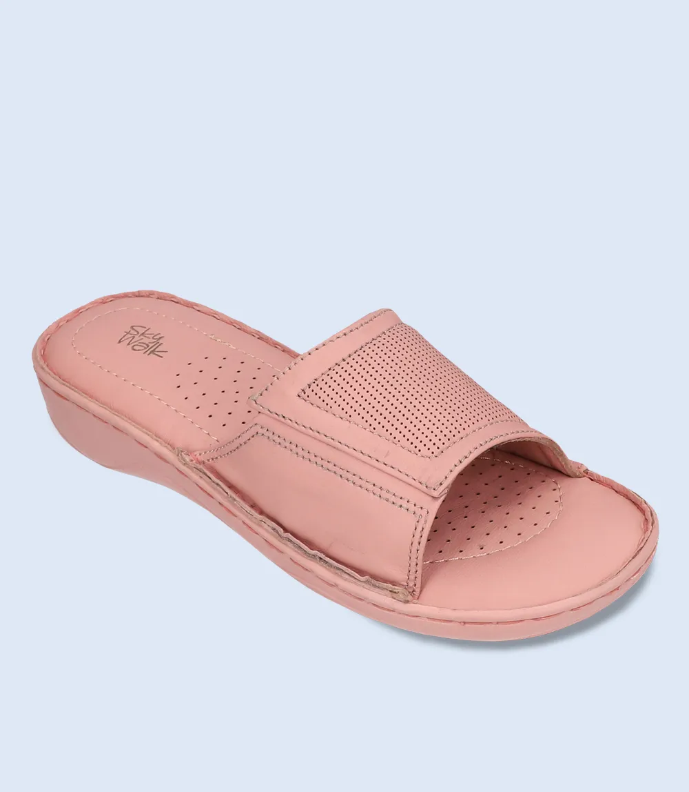 BW7533-TEA PINK-Women Comfort Chappal