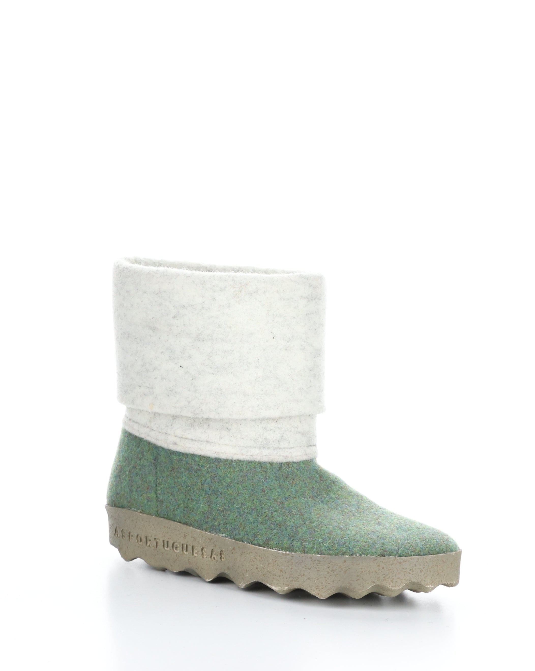 CADY137ASP Green Round Toe Boots