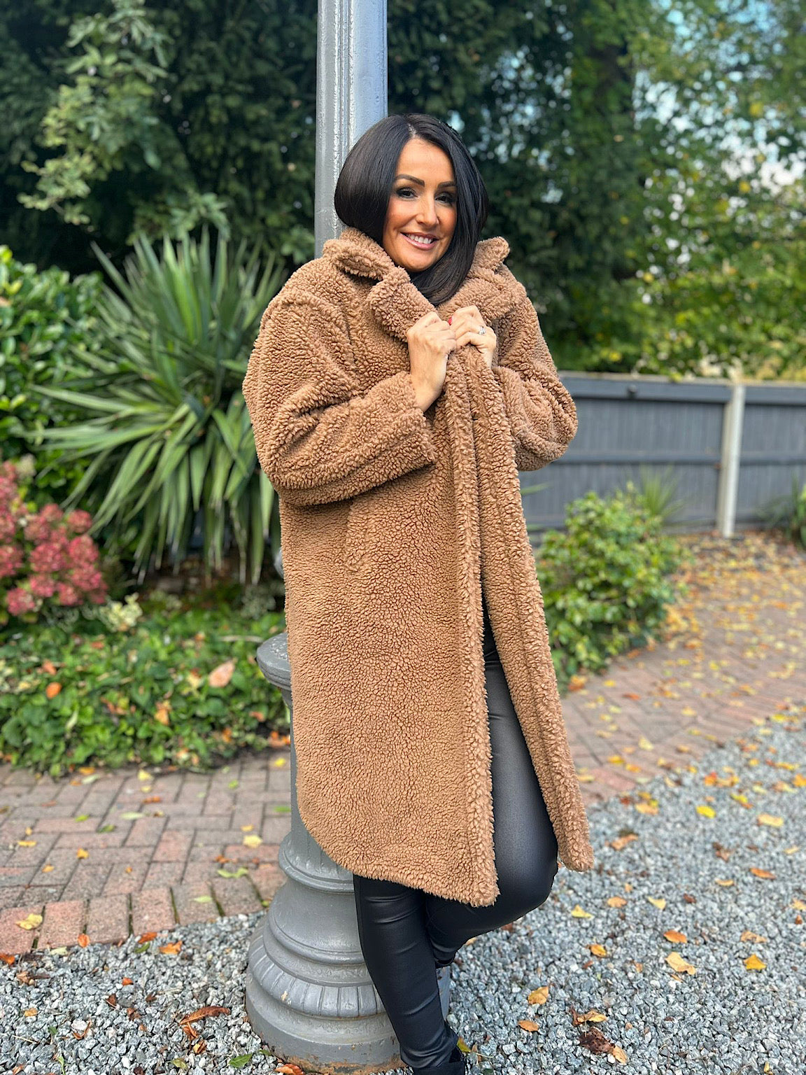 Camel Teddy Coat Wendy