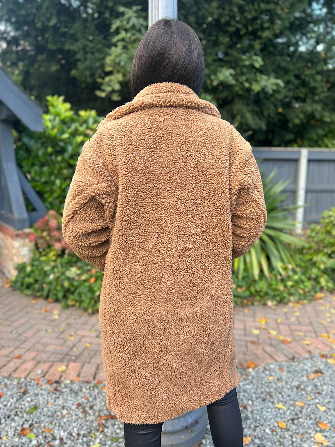 Camel Teddy Coat Wendy