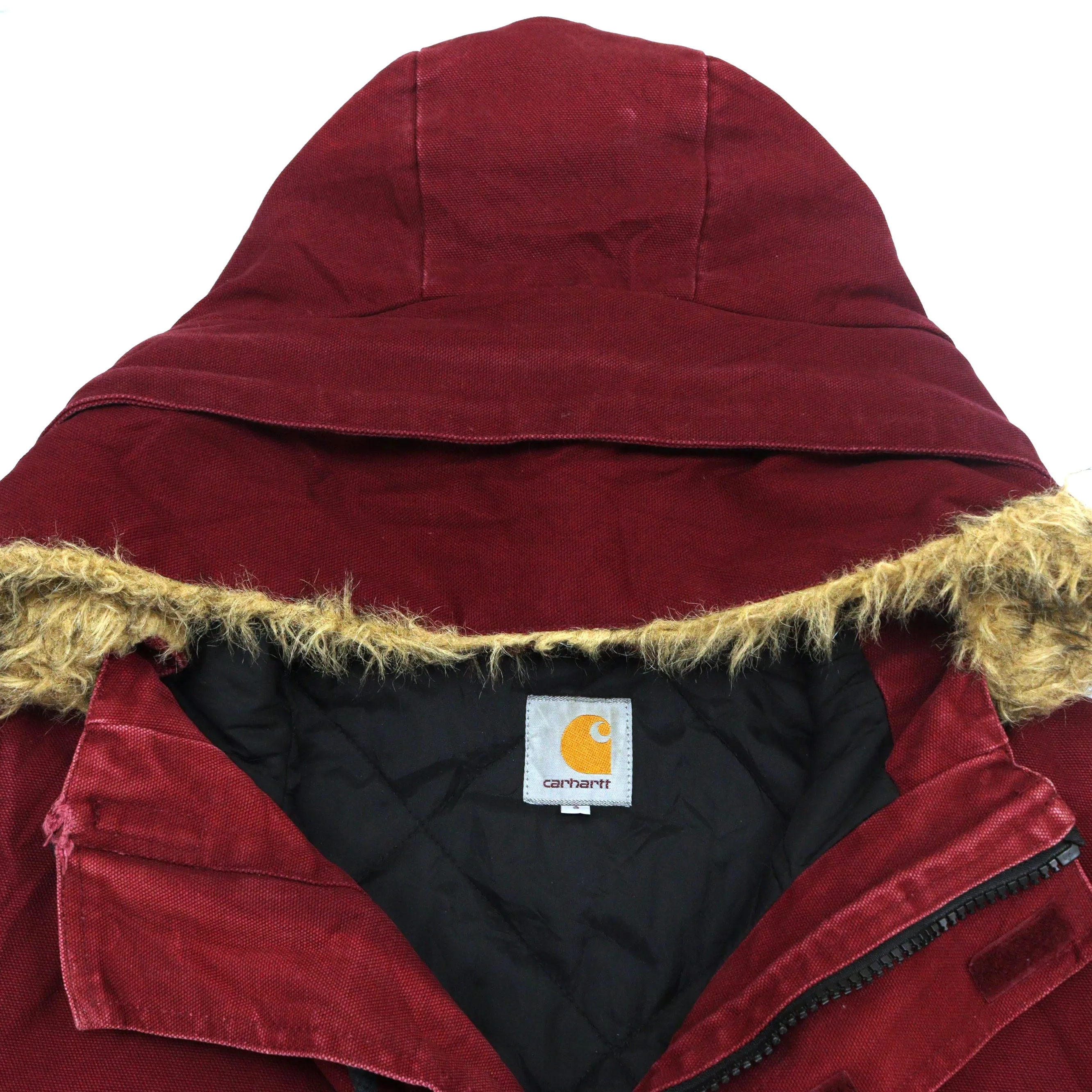 Carhartt Maroon Parka Jacket