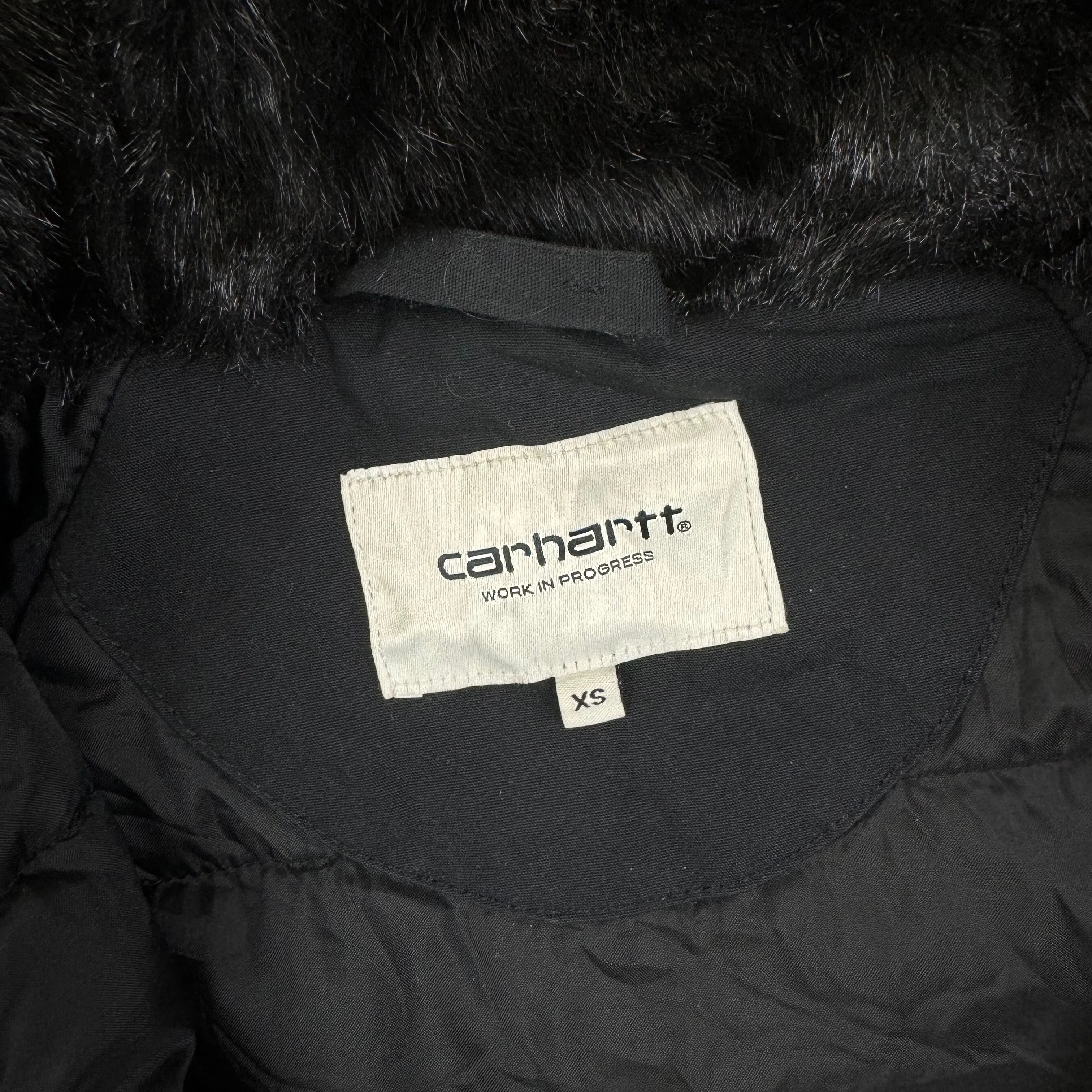 Carhartt WIP Trapper Parka Insulated Jacket Black