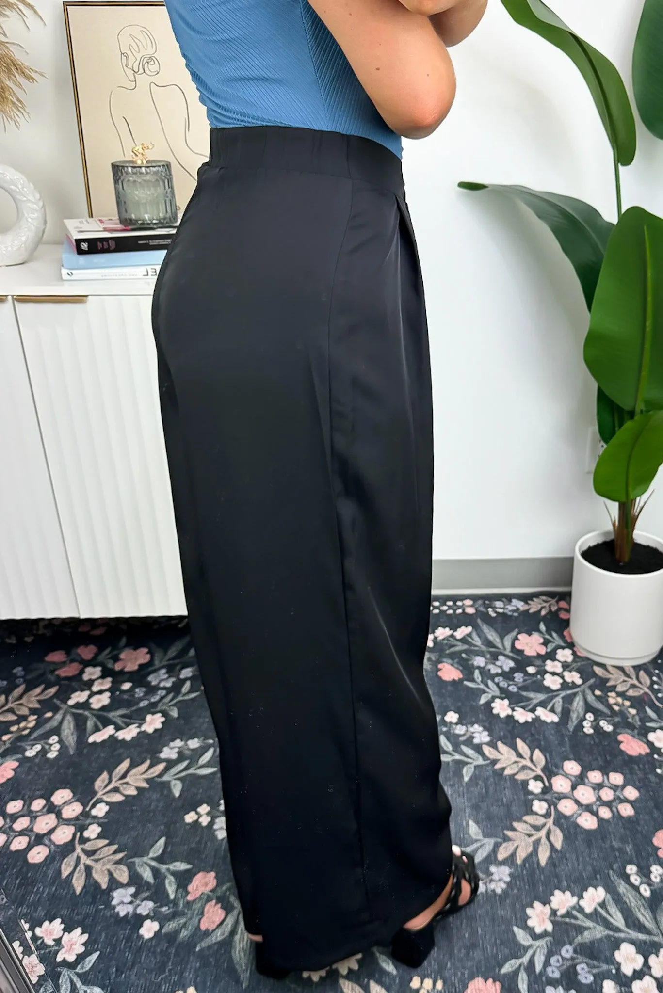 Casdyn High Waist Wide Leg Pants - FINAL SALE