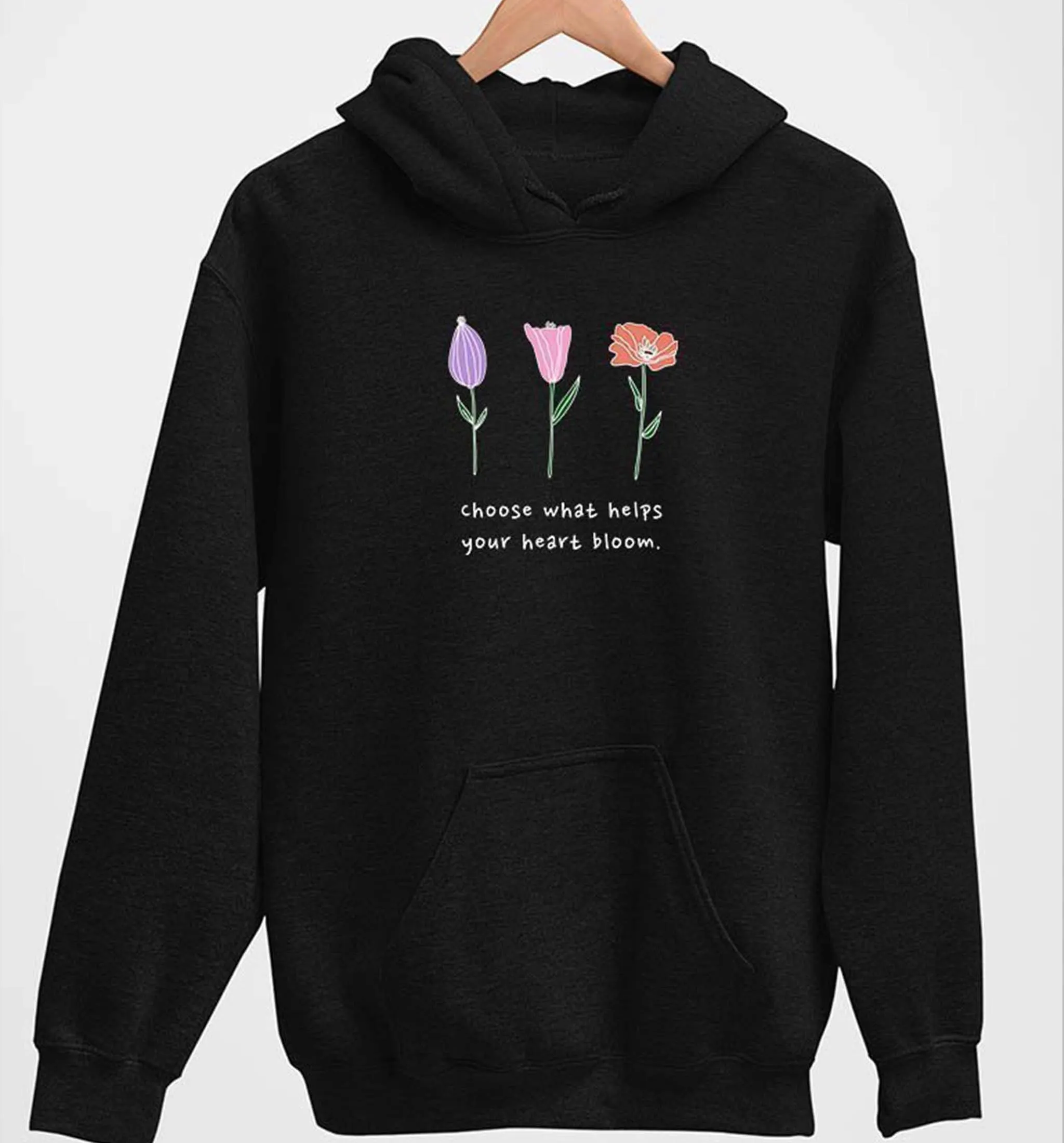 Choose What Blooms | Vegan Hoodie