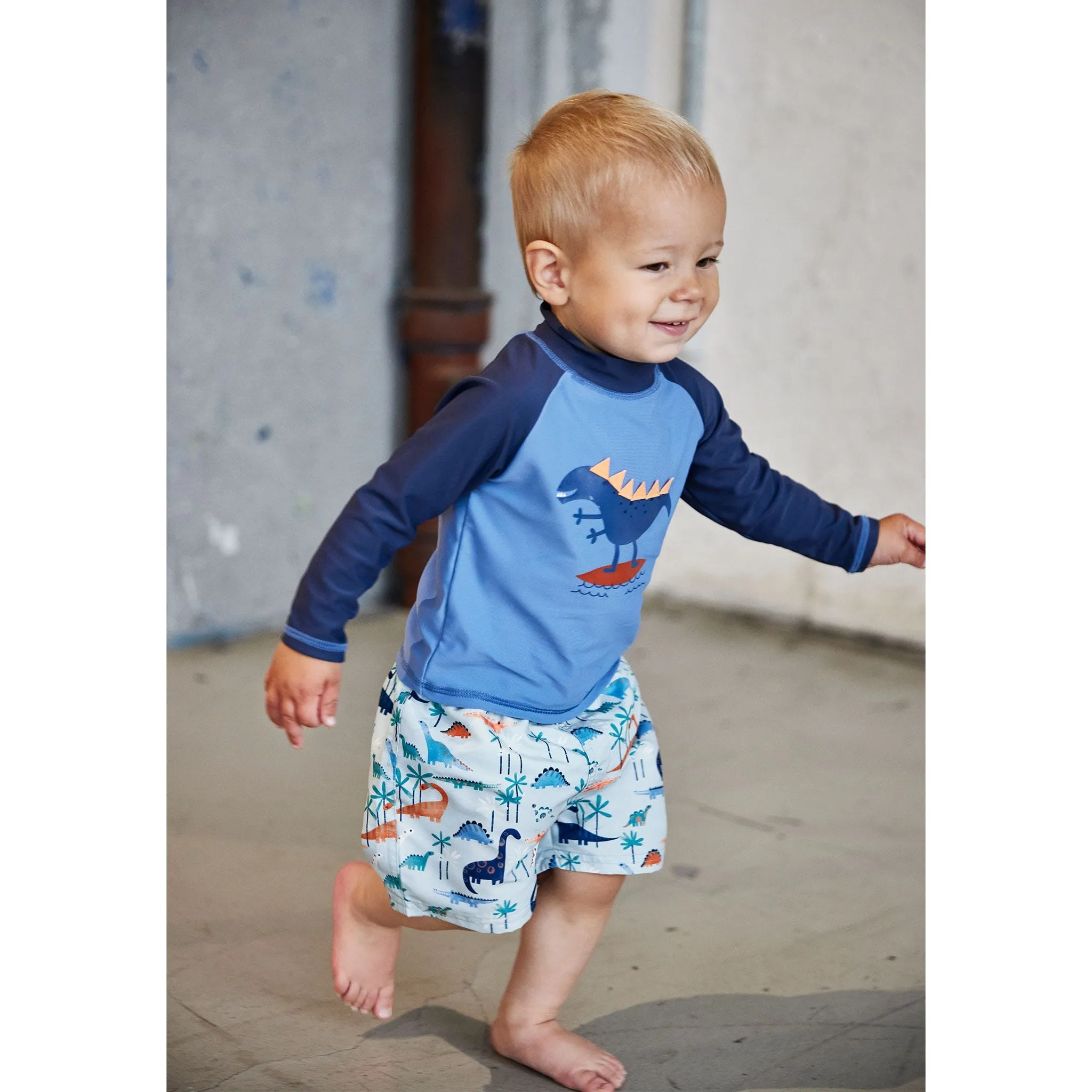 Color Kids Dino UV Rashguard 9-18m  - Clement