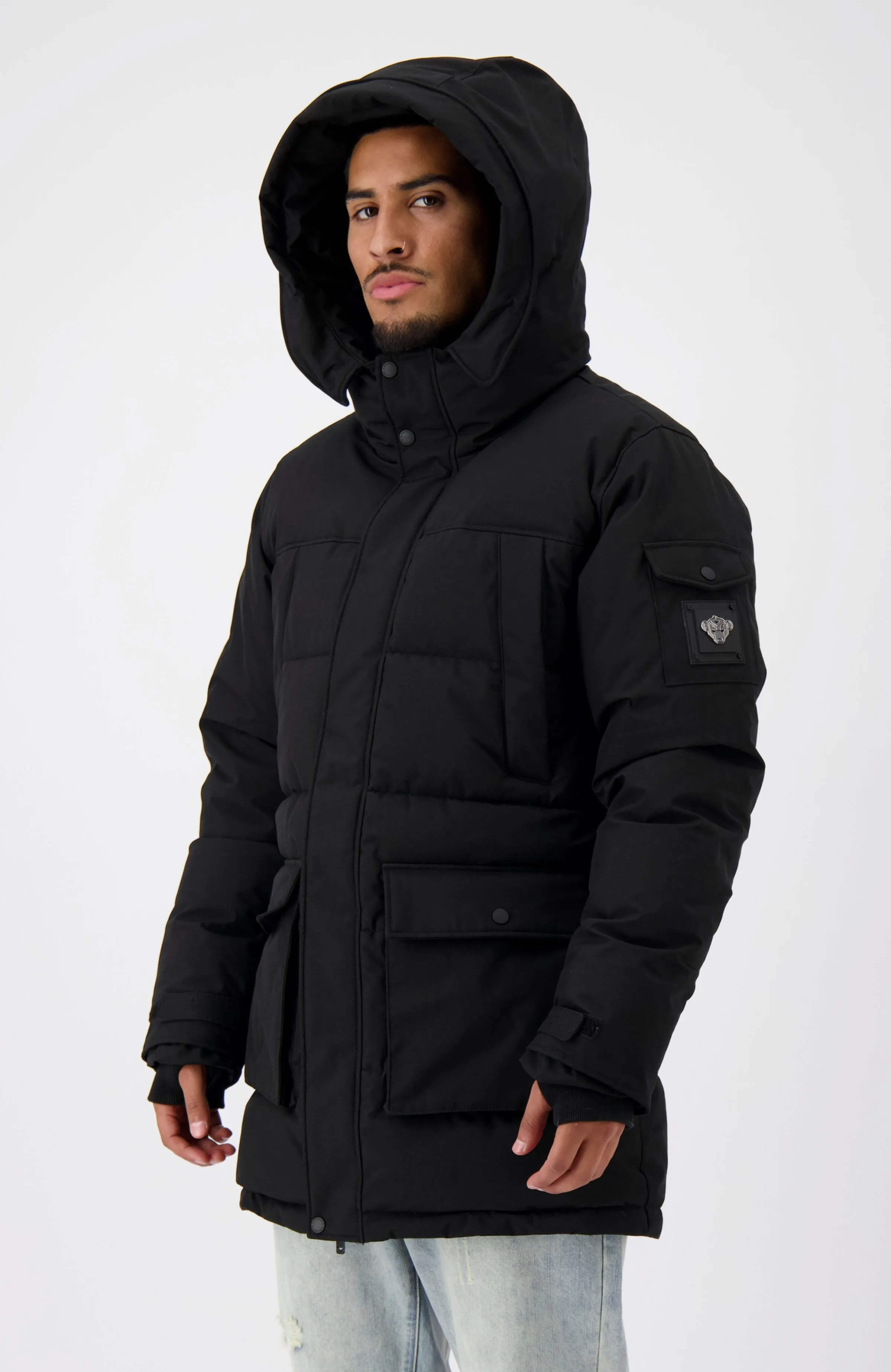 COMMANDER PARKA JACKET | Black