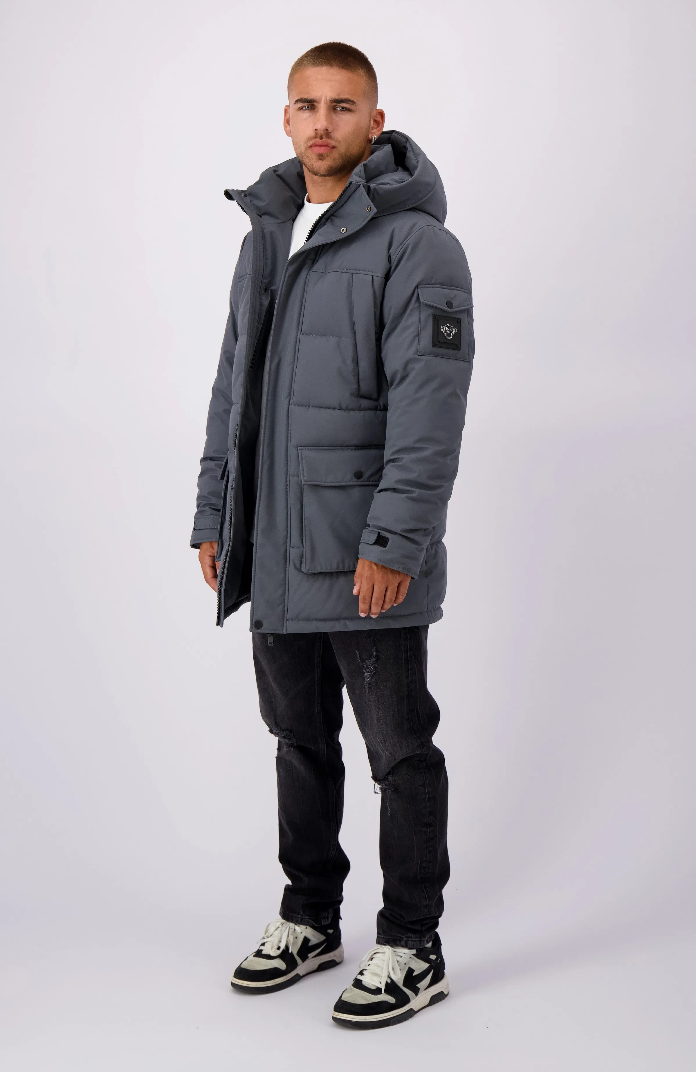 COMMANDER PARKA JACKET | Grey