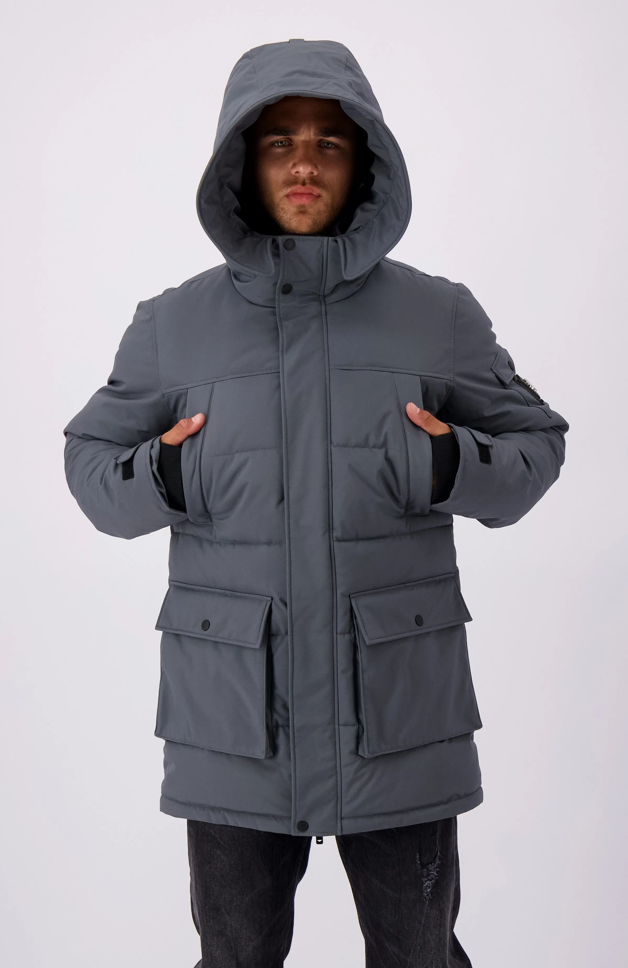 COMMANDER PARKA JACKET | Grey