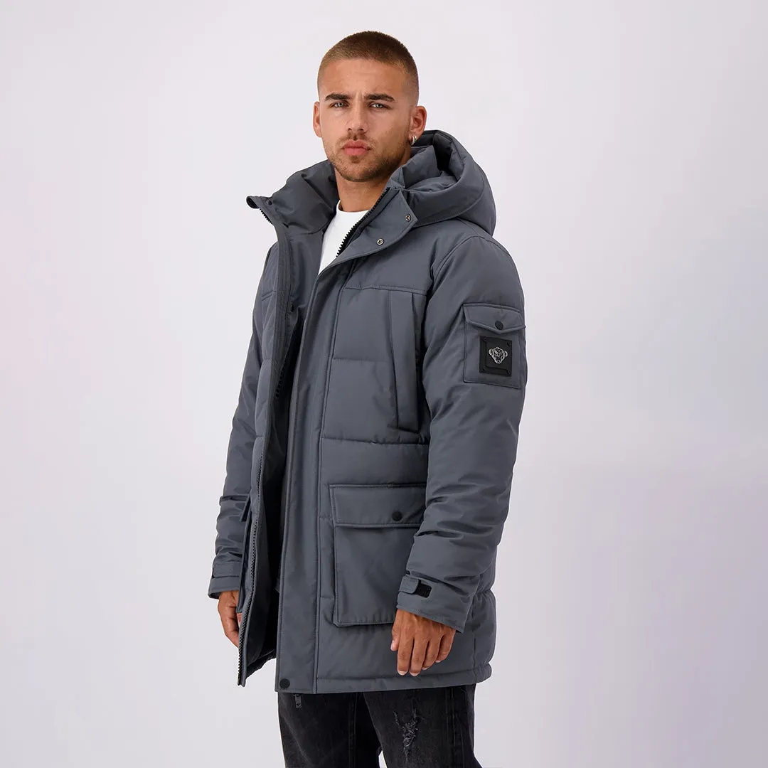 COMMANDER PARKA JACKET | Grey