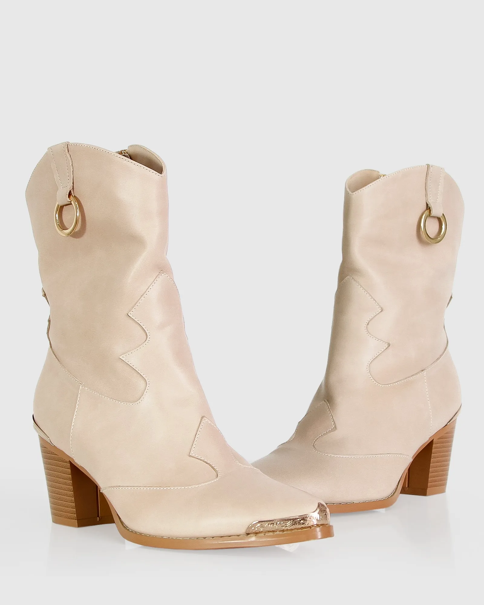 Dallas Western Boot - Stone