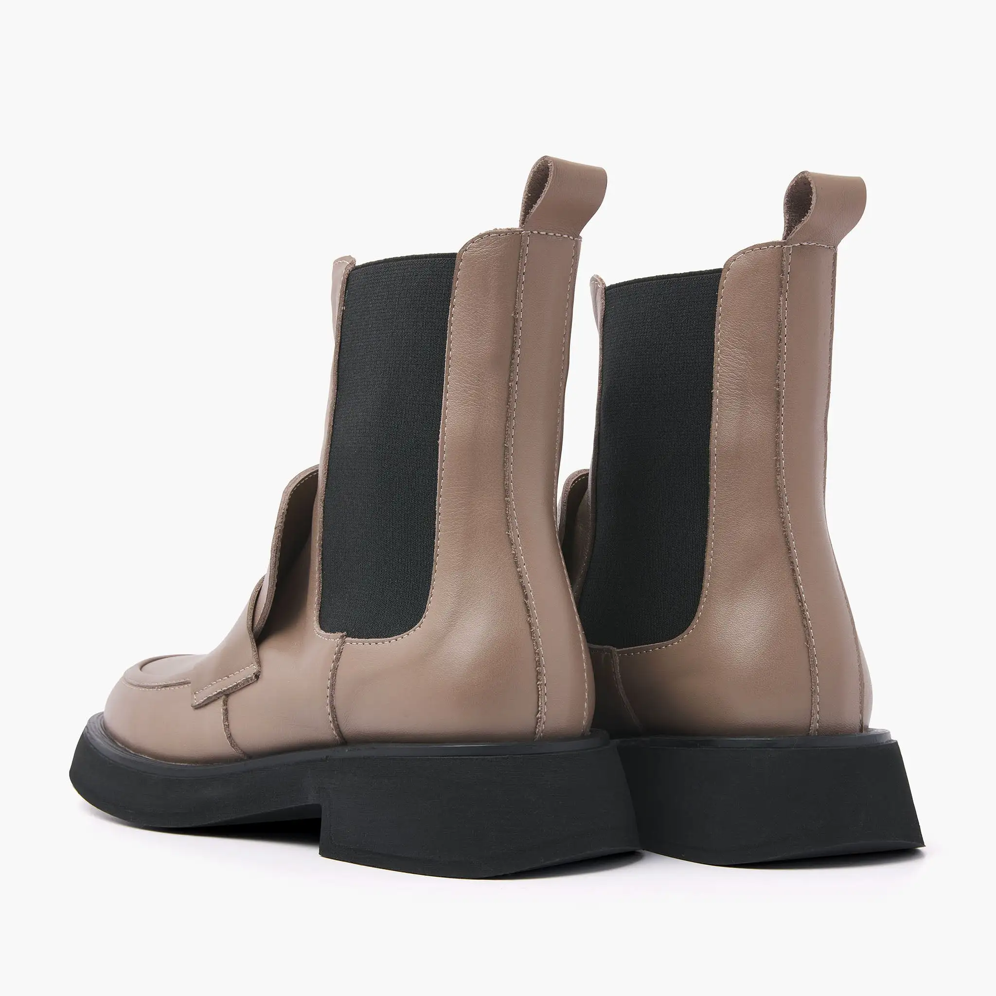 Dames Chelsea Boots 68.048 Taupe