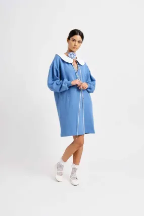 Darcy Sweater Dress - Periwinkle Blue