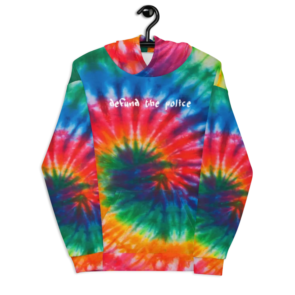 Defund the Police Tie-Dye Hoodie