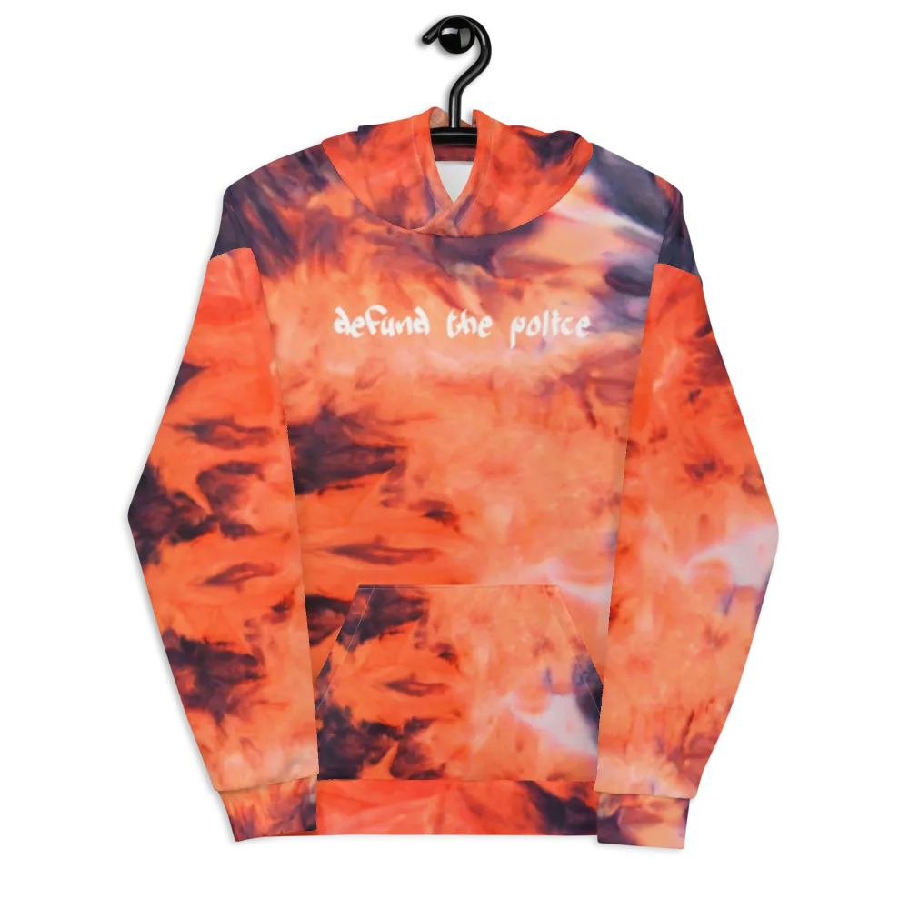 Defund the Police Tie-Dye Hoodie