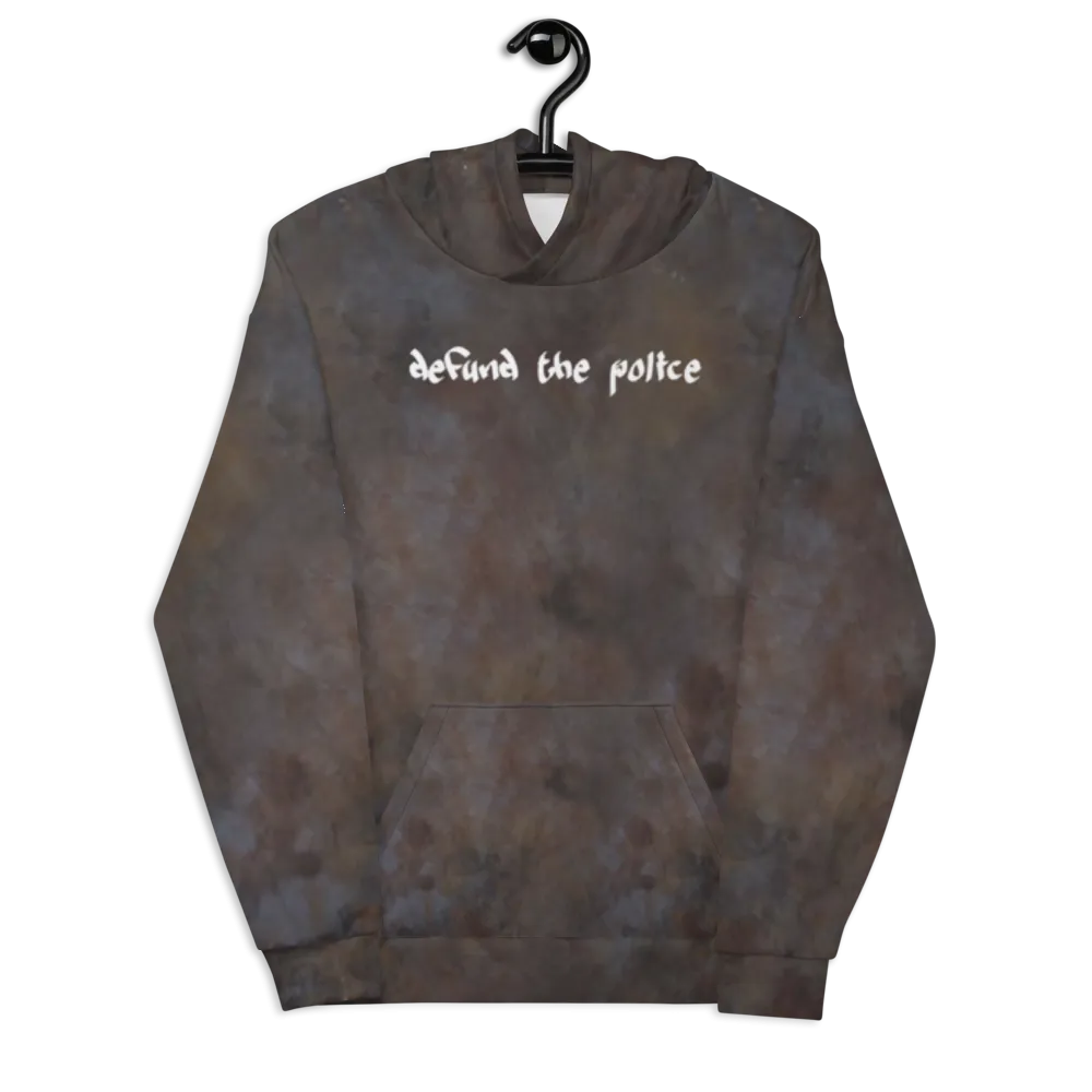 Defund the Police Tie-Dye Hoodie