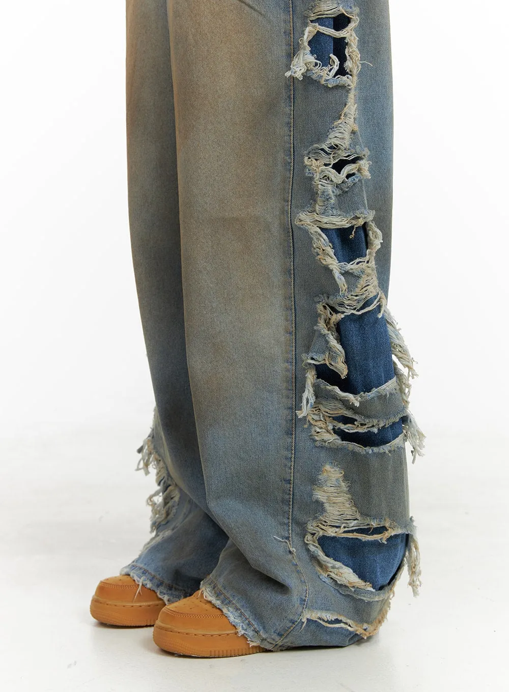 Destroyed Baggy Jeans CA411