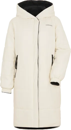 Didriksons Anna Reversible Women's Parka White Foam/Black | Buy Didriksons Anna Reversible Women's Parka White Foam/Bl