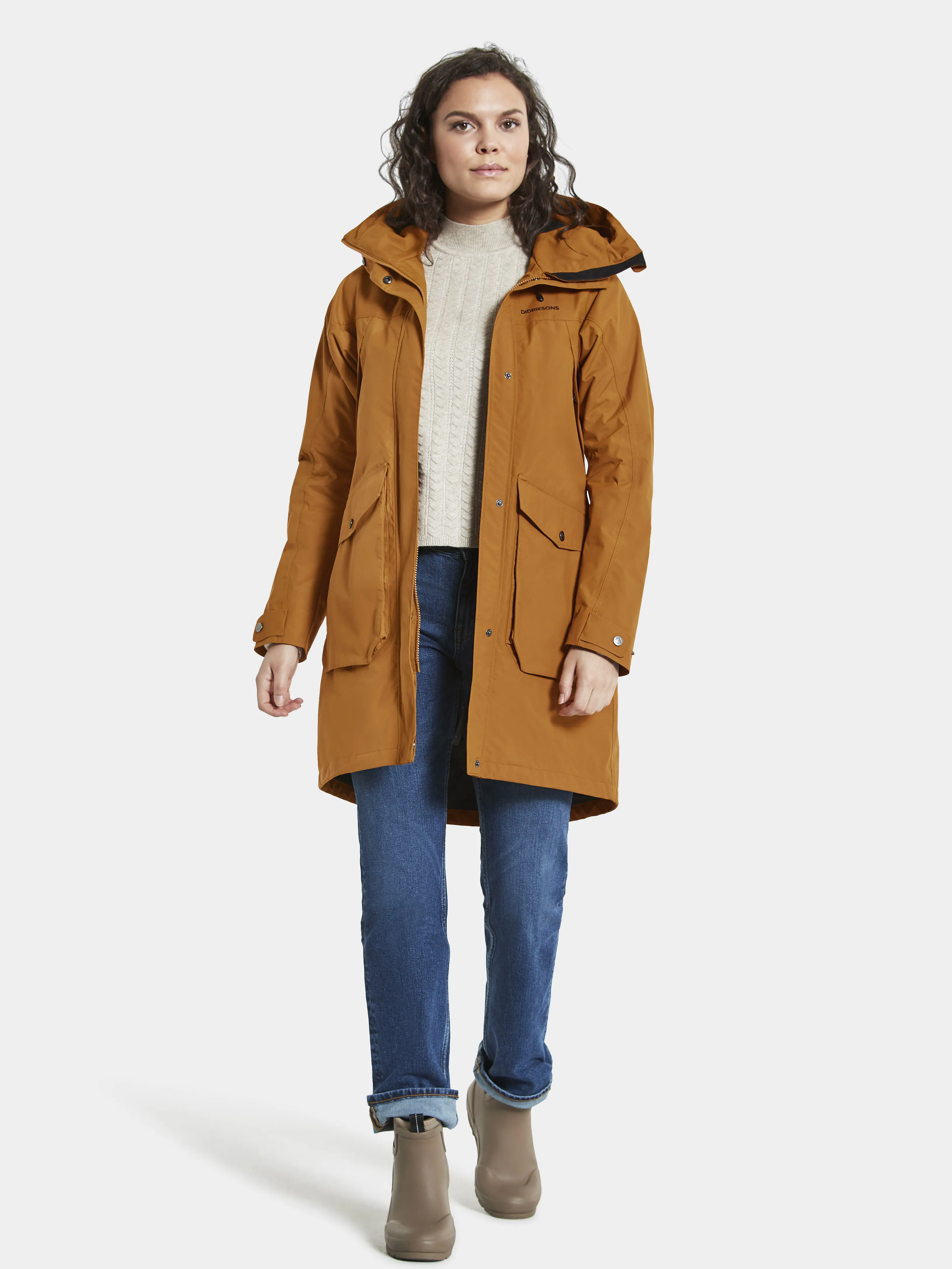 Didriksons Thelma Women's Parka 8 Cayenne | Buy Didriksons Thelma Women's Parka 8 Cayenne here | Outnorth