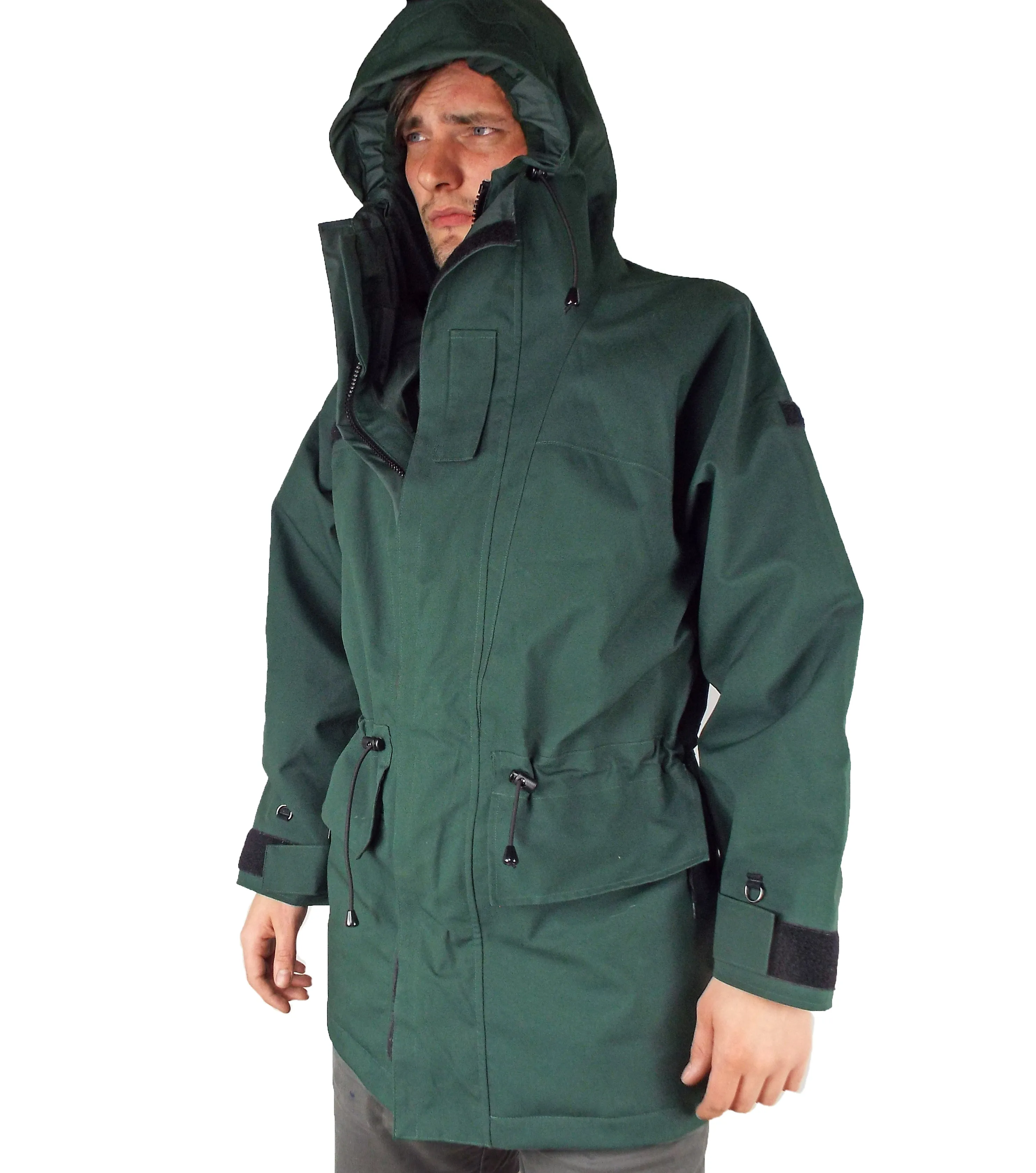 Dutch Army - Green Waterproof Wet Weather Parka - Super Grade