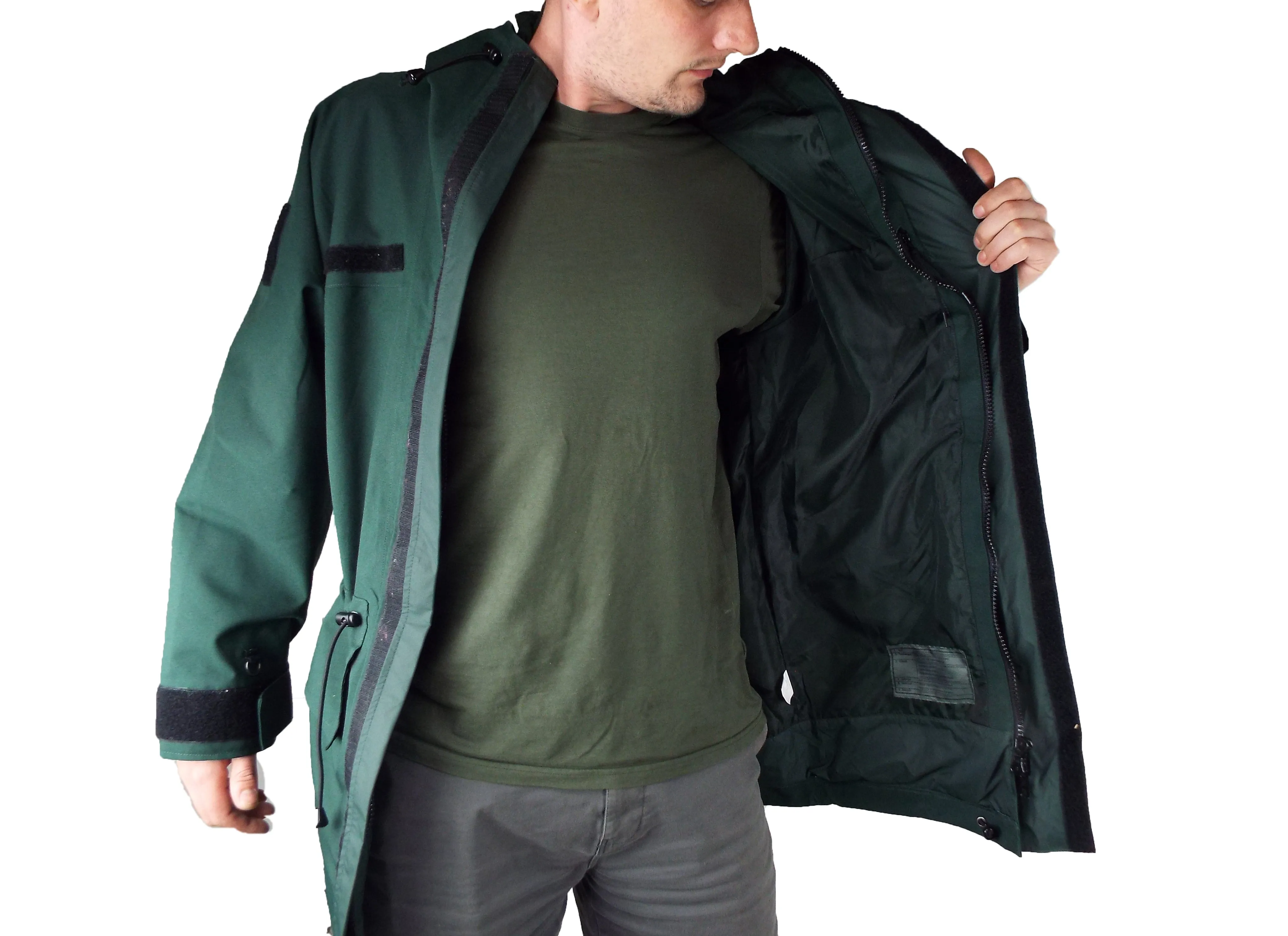 Dutch Army - Green Waterproof Wet Weather Parka - Super Grade