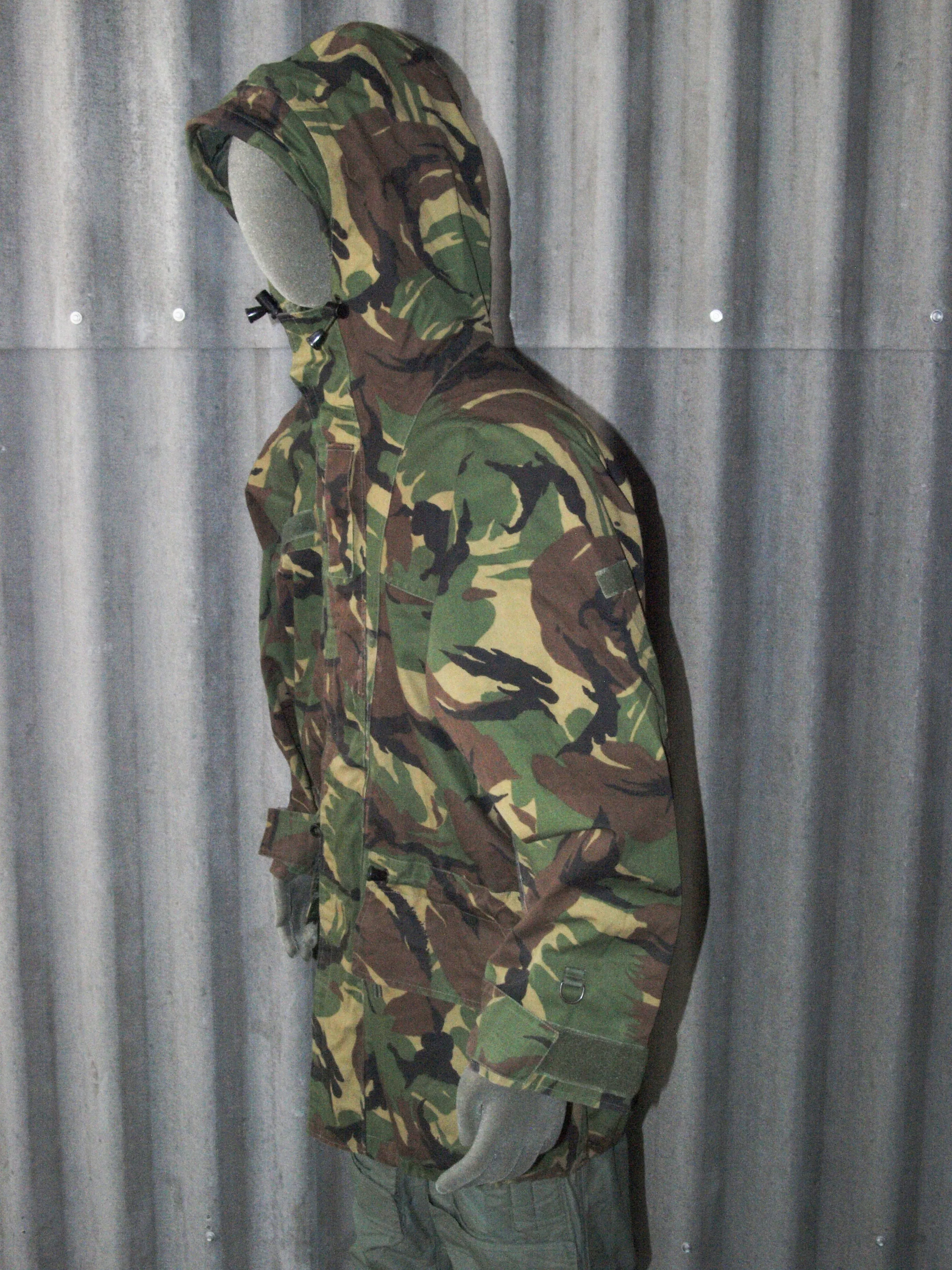 Dutch Waterproof Camo Parka - bi-laminate – DISTRESSED RANGE