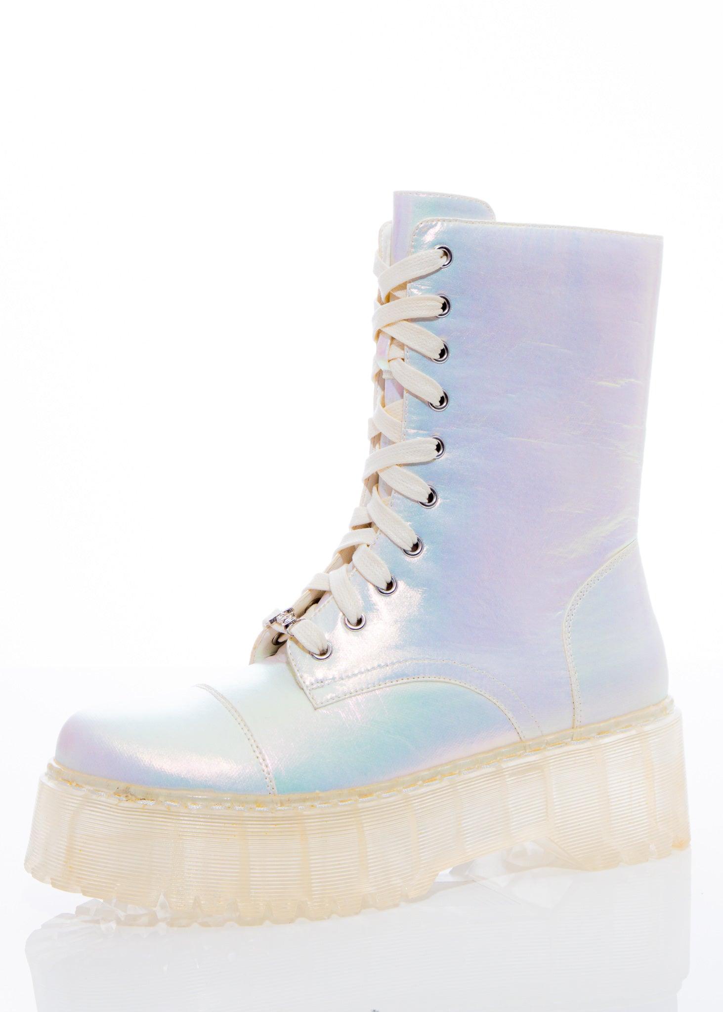 Elle Combat Boot